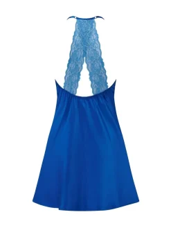 - Dusk satijnen nachthemd met kant*Pour Moi Hot