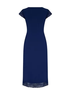 - Jersey Lace Secret Support midi-nachthemd*Pour Moi Discount