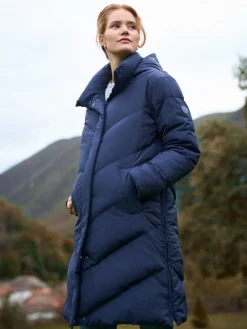 - Lange Chevron 3 in 1 zwangerschaps- & draagjas met donsvulling*Seraphine New