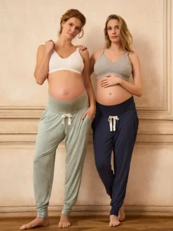 - set van 2 zwangerschapsloungebroeken*Seraphine