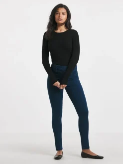 - skinny jegging met elastische taille*Simply Be Discount