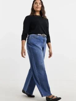 - Wide Leg Cosy Jeans*Simply Be New