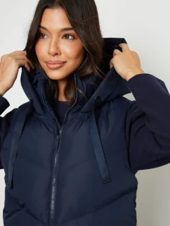 - - Lange bodywarmer*Threadbare New