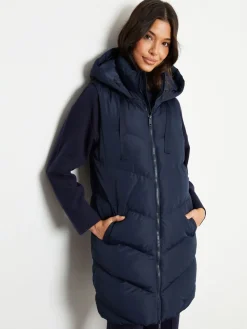 - - Lange bodywarmer*Threadbare New