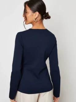 - Cinched Knitted Button Up Cardigan*Threadbare Clearance