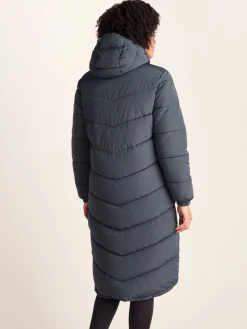 - Raleigh thermische gewatteerde lange jas met capuchon*Tog 24 Discount