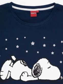 Blauw - Snoopy Korte Broek Pyjama's Set*Vanilla Underground