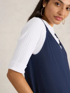 - Selina jersey jumpsuit*White Stuff