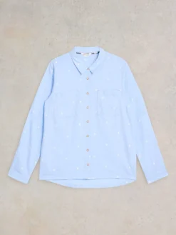 Blauw - Sophie overhemd*White Stuff Outlet