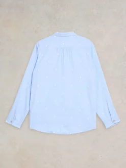 Blauw - Sophie overhemd*White Stuff Outlet