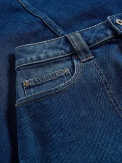 Blauw - Tia Denim Midi Skirt*White Stuff Sale