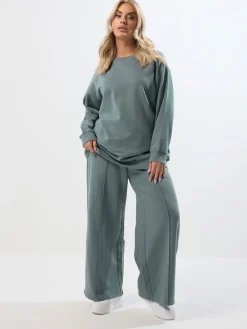 - Crew Neck Sweatshirt Joggers Set*Yours Curve Sale