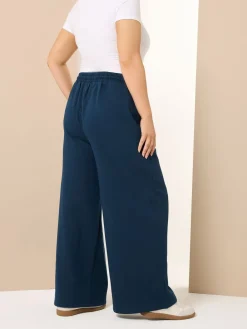 - joggingbroek met wijde pijpen*Yours Curve Outlet