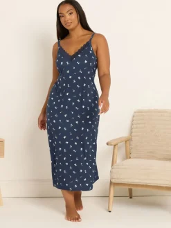 - Soft Touch Midaxi Chemise*Yours Curve