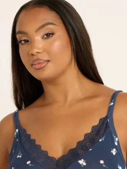 - Soft Touch Midaxi Chemise*Yours Curve