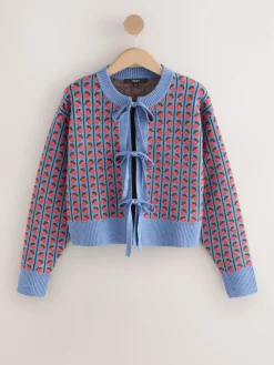 - Supersoft Tie Front Knitted Cardigan*Next New