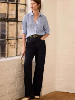 - Soft Relaxed Long Sleeve V Neck Shirt*Next Online