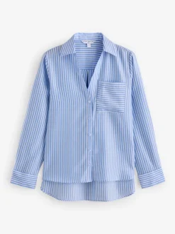 - Soft Relaxed Long Sleeve V Neck Shirt*Next Online