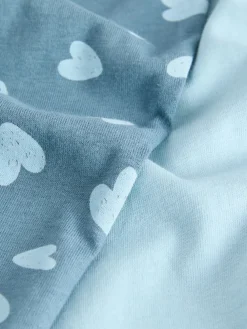 Blauw hart - Pyjama met korte mouwen*Next Best