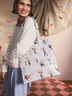 Blauw Lilah en Lewis - grote boekentas*Cath Kidston Discount