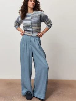 - Spacedye Knitted Crew Neck Cardigan*Next Best