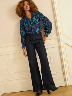 - overhemd met knopen en lange mouwen*Love & Roses Online