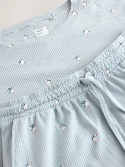 - Geribbelde pyjama met lange mouwen*Next Outlet