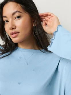 - Zachte pyjama met lange mouwen en hartjesprint*Next Online