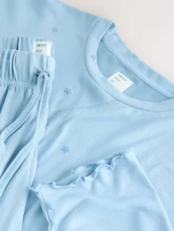 - Zachte pyjama met lange mouwen en hartjesprint*Next Online