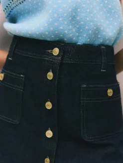 - Denim Patch Pocket Mini Skirt*Next Best