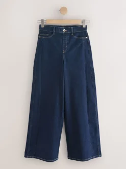 - High Rise FlexiFit Stretch Pull On Wide Leg Jeans*Next Sale