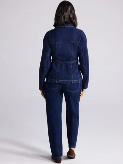 - Jeans met ruime rechte pijpen*Next New