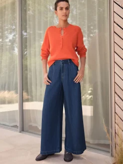 - N. Premium Palazzo-jeans met wijde pijpen*Next New