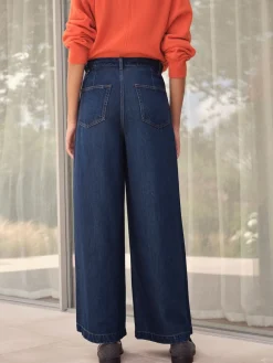 - N. Premium Palazzo-jeans met wijde pijpen*Next New