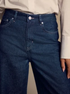 - Palazzo-jeans met hoge taille en wijde pijpen*Next Discount