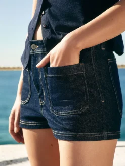 - Patch Pocket Mini Denim Shorts*Next Discount