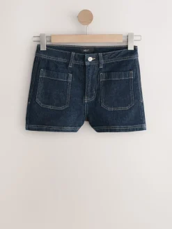 - Patch Pocket Mini Denim Shorts*Next Discount