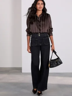 - Slim Lift and Shape Wide Leg Jeans*Next Discount