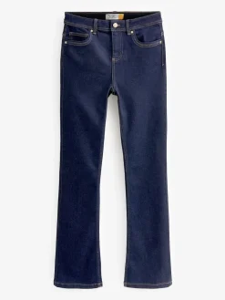 Blauw met wassing - Superzachte bootcut-jeans*Next Hot