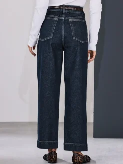 - Wide Leg Barrel Denim Jeans*Next Clearance