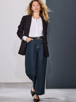 - Wide Leg Barrel Denim Jeans*Next Clearance