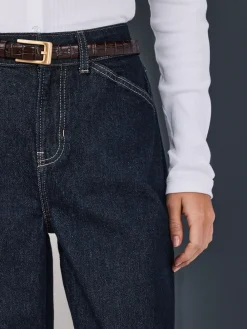 - Wide Leg Barrel Denim Jeans*Next Clearance