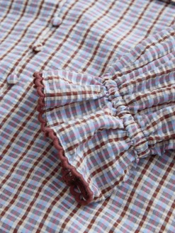 - Oversized Collar Long Sleeve Blouse*Next Discount