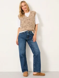 - FatFace Relaxed Straight Jeans*Fat Face New