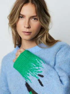 - Geborstelde trui met ronde hals*Next Discount