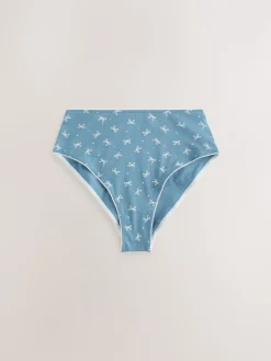 Blauwe strikken - Set van 7 slips met hoog katoengehalte*Next Discount