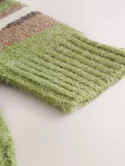 Blauw/Groen - Landscape Scene Zip Cardigan*Next