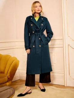 - wikkeljas met opstaande kraag*Love & Roses Clearance