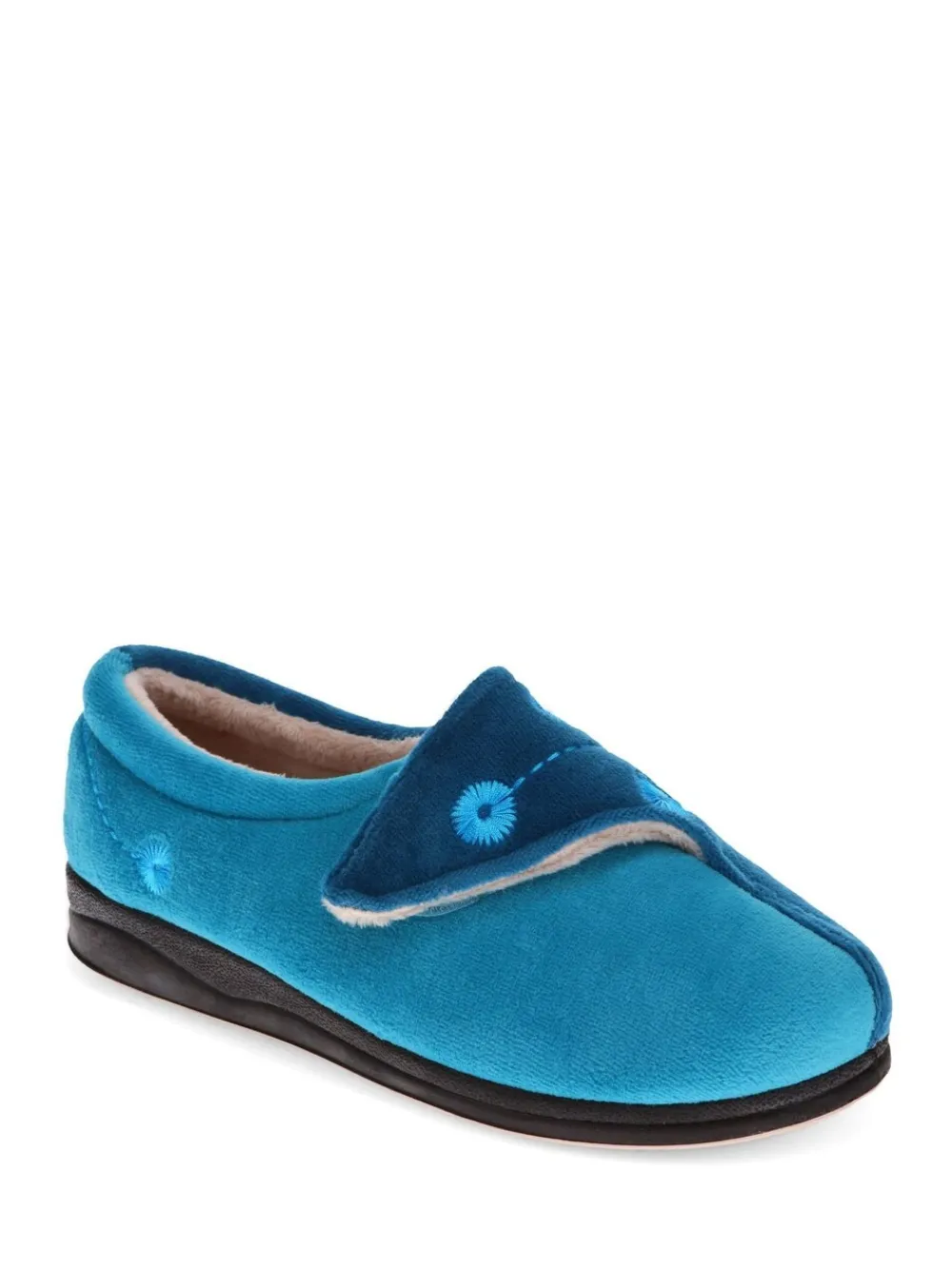 - - Damespantoffels met klittenbandsluiting en ant-statische zool*Pavers Clearance