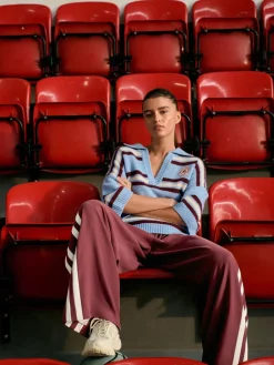 - Open Collar Polo Half Sleeve Jumper With Wool*Next Online